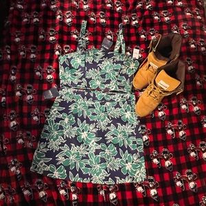 Forever 21 tropical 🏝 🌺 floral 2 pieces skirt set.